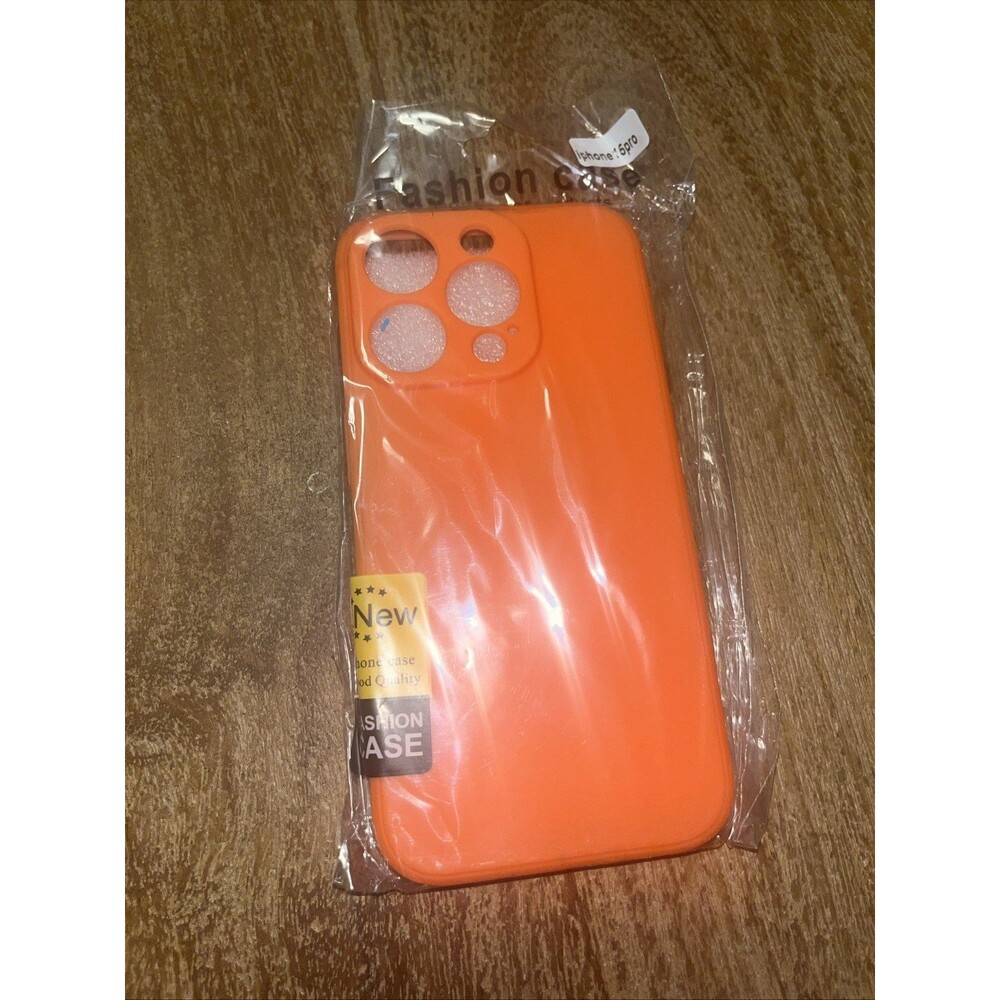 iPhone 15 Pro Case ORANGE Fashion Case New Sealed